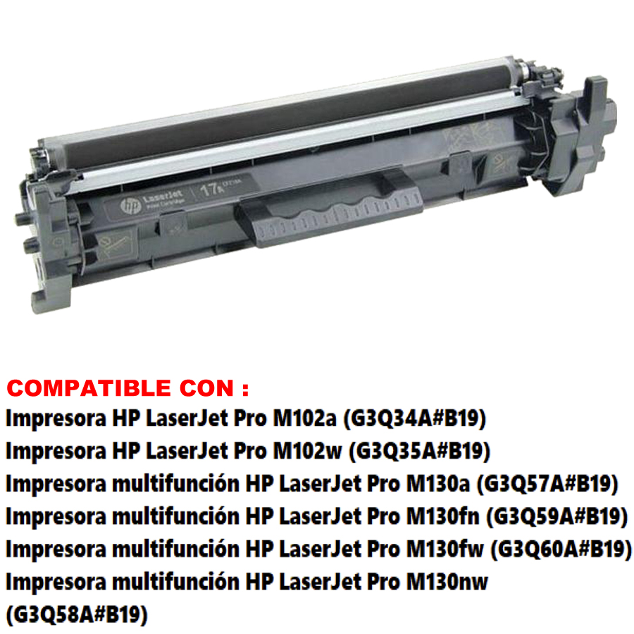 Tóner Ref. CF 217