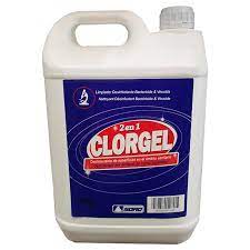 Garrafa Clorgel soro desinfectante clorado 4x5 kg. (Ref. 68DM8301)