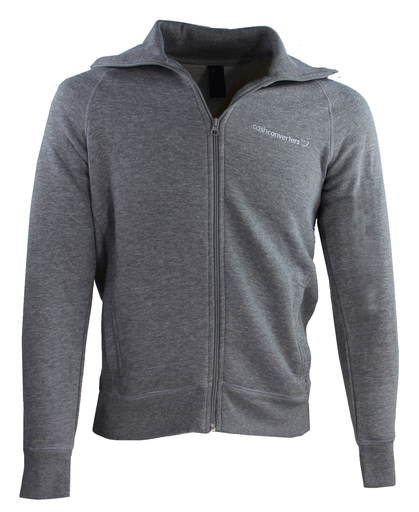 [US001] Sudadera gris mujer T.S (Bordado Cash Converters)