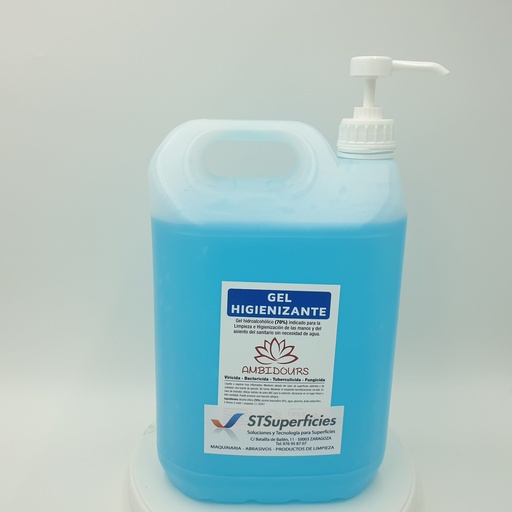 [PP057] Bote hidroalcoholico 5L con dosificador (Ref. 159434)